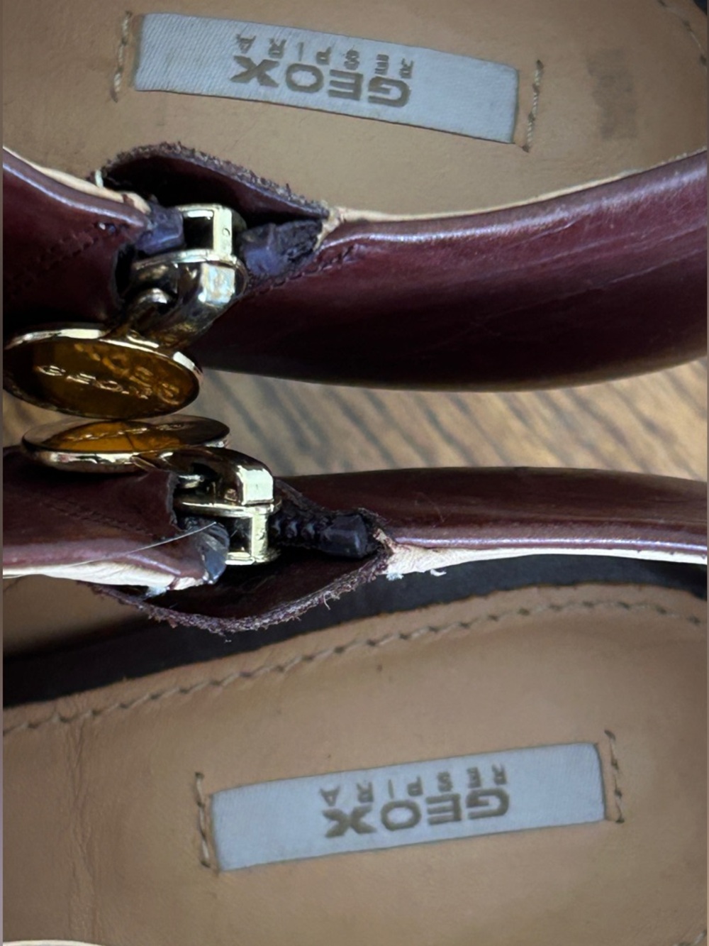 GEOX RESPIRA LEATHER ANKLE BOOT - Picture 8 of 9
